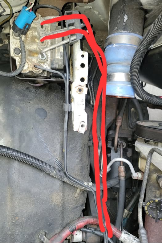 2016 dodge ram 4500 Brakeline for swap